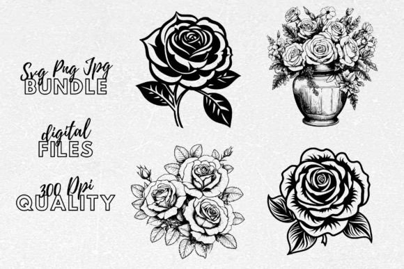 Download Rose Svg - Roses Flowers Clipart - Rose svg Collection