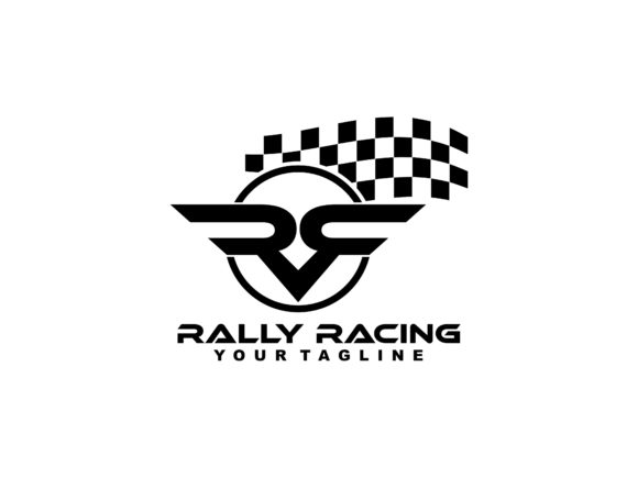 Download Rally Racing Initial RR Logo - Racing Collection