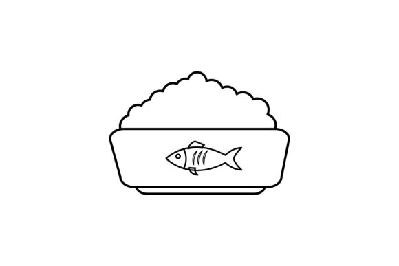 Download Food Icon Carvian Cup Outline Design - Outline design Collection