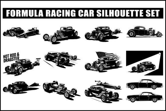 Download Formula Racing Car SVG Bundle - Racing Collection